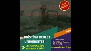 PRİŞTİNA DEVLET ÜNİVERSİTESİ | EUROSTAR YURTDIŞI EĞİTİM