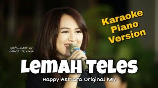 Happy Asmara - Lemah Teles (Karaoke Piano Version) cipt. Vicky Prasetyo