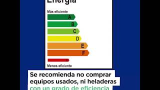 Heladeras Eficiencia Energética - Etiqueta A