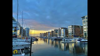 Västa Hamnen by Bike, Malmö, Sweden 🇸🇪 Paradise of modern architecture