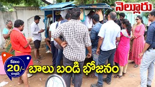 Get Unlimited Balu Meals for Just Rs. 20! | Street Food Hunt in Nellore, Hyderabad & Beyond