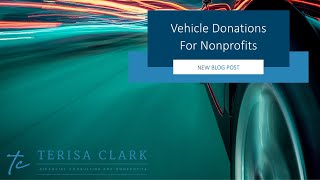 Nonprofit Vehicle Donations