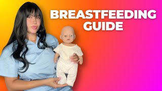 BREASTFEEDDING🍒 Guide and Tips for New Moms: Latch, Position, Support, and breast Care