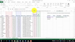 Excel 2013 COUNTIF AVERAGEIF SUMIF