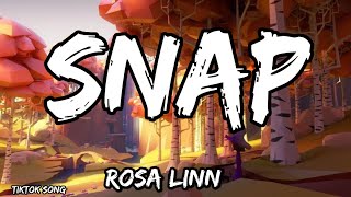 Rosa Linn - SNAP (Lyrics) #snap #Rosalinn #erraticlouds #lyrics