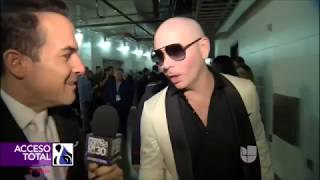 Pitbull Premio Lo Nuestro Entrevista/Interview