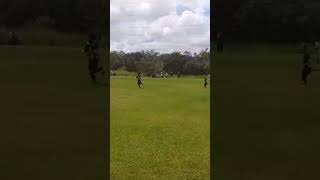 Gol do Gustavo no primeiro jogo do campeonato de futebol de campo sub11