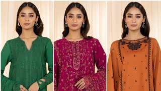 sapphire latest winter embroidered collection 2023