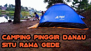 Solo Hiking | Camping Pinggir Danau | Situ Rawa Gede | Piknik Seadanya #3