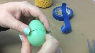 Easter Egg Zip Rockets