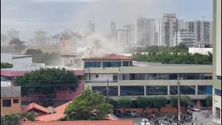 Incêndio em restaurante em Vila Velha (ES)