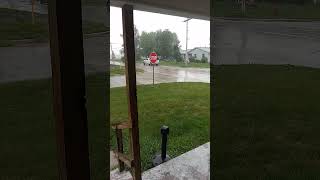 Iowa thunderstorm 8/6/23 #thunderstorm #shorts