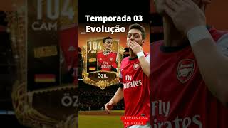 MESUT ÖZIL  best +112 evolução #fifamobile22 #fifamobile23 #shorts