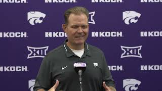 K-State Football | Conor Riley Press Conference - Oct. 10, 2024