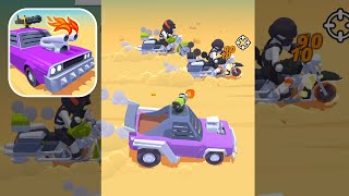 Desert Riders: Car Battle Game - Gameplay Walkthrough (Android)