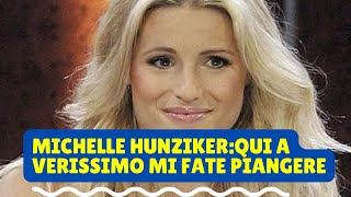 hunziker a verissimo : mi fai piangere ogni volta