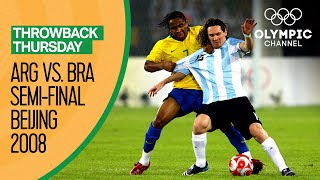 Argentina vs Brazil - Highlights | Men's Football Beijing 2008 | Throwback Thursday