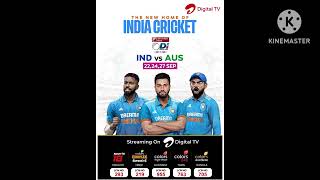 India vs Australia All ODI Matches Live on Sports 18 Group Channels Available Airtel DTH