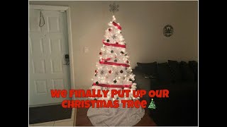 WE FINALLY PUT UP OUR CHRISTMAS TREE! | Run errands w/ me :)