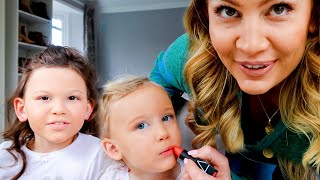 DOING MY DAUGHTERS MAKEUP!