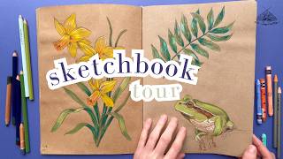 Kraftpaper (Clairfontaine) Sketchbook Tour ✨🌸