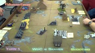 3000pts Empire n Dwarfs vs WoC n Skaven - February Team Tournament Round 3 Warhammer Fantasy Batrep