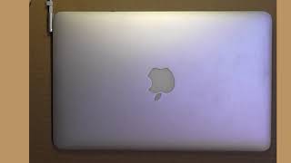 Разборка Macbook Air, снятие вздутой батареи. Установка Mac OS через интернет. Установка с флешки.