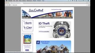 BancCentral Online Banking Login Instructions