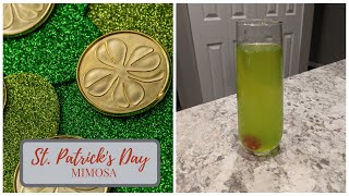 St Patricks Day Mimosa