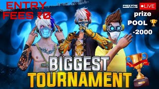 500 DIAMOND TOURNAMENT LIVE FF | FF TOURNAMENT| 500 DIAMOND MILEGA BHAI LOG #freefire#freefirelive