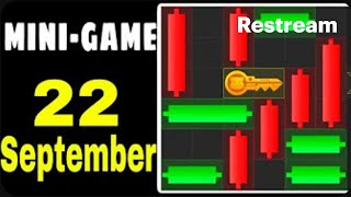 Hamster combat mini-Game for 22th September