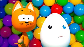 Best Videos for kids Compilation - Trains, Tracktors, Ballons, Surprise Eggs - Meow meow Kitty Games