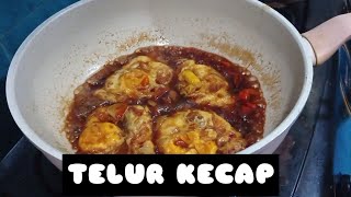 Telur di masak ini jadi istimewa || telur kecap rumahan enak