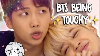 bts being touchy with each other