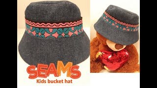 Bucket hat and free pattern