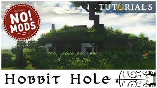 How to Build a Hobbit Hole in 5 Minutes! - MCME Tutorials