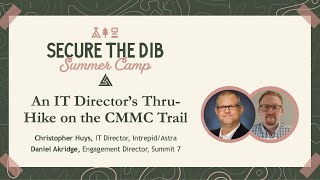 An IT Director's Thru-Hike on the CMMC Trail