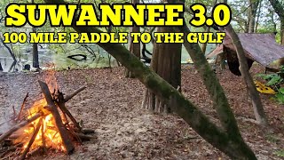 KAYAK CAMPING THE SUWANNEE RIVER-100 MILE PADDLE TO THE GULF