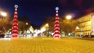 COMO ESTÃO AINDA MAIS LINDAS A AVENIDA DA LIBERDADE E A PRAÇA DOS RESTAURADORES!