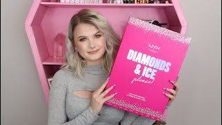 NYX DIAMONDS & ICE PLEASE! ADVENT CALENDAR 2020 UNBOXING | BEAUTY ADVENT CALENDAR | Vanessa Lopez