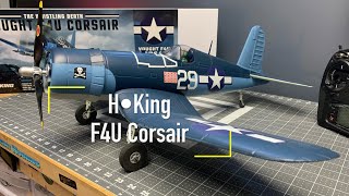 H-King 750mm F4U Corsair - With Gyro Details