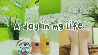 A day in My Life - Beresin kamar ganti sprei dan gorden, perawatan kulit tubuh scarlett