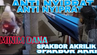 TUTORIAL BIKIN SPAKBOR AKRILIK || Dana PELAJAR !!!