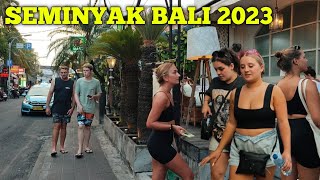 Seminyak Bali🇮🇩 Situasi Hari ini Kawasan Padat Bule Seminyak 2023