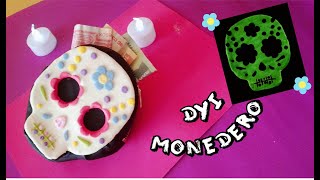 DIY | Monedero de Calaveritas de azúcar (Brilla en la oscuridad) - Polymer Clay ~ Kiosweet