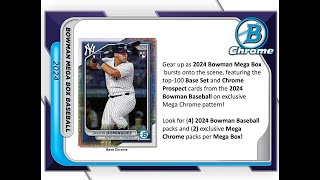 2024 Bowman - Mega Box Case Break #1 Random Teams