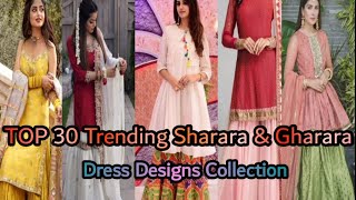 Trending Gharara & Sharara Dress Designs Ideas ll Party Wear & Weddings Dress Ideas