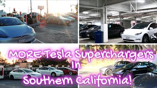 Charger Bytes - Return to SoCal - MORE Southern California Tesla Superchargers! - 4K