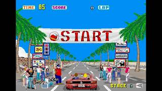 Outrun - Goal A (Japanese Saturn version, Arranged BGM)