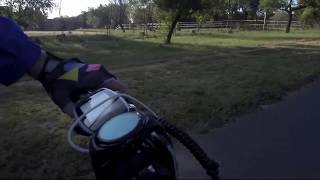 Riding Ebike in Northern Johannesburg